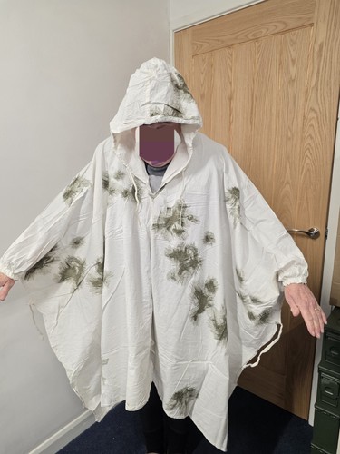 Vintage white poncho - vintage, alpine
