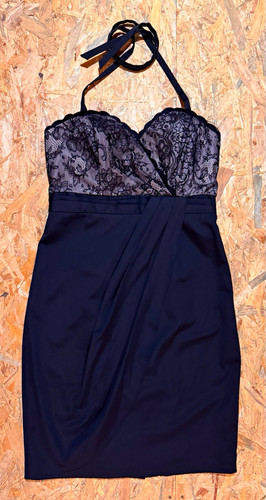Next vintage black lace dress - black,