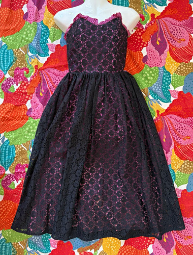 Vintage black pink - vintage,
