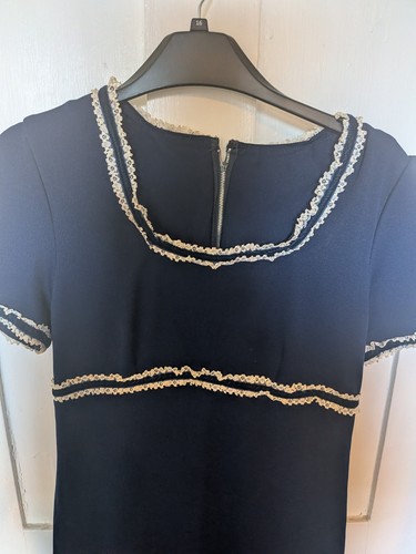 Royal blue with white trim - royal,