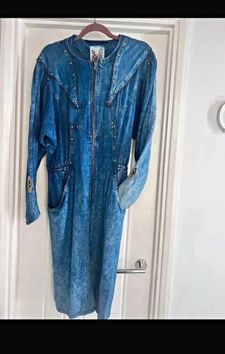 Denis vintage blue denim - vintage,