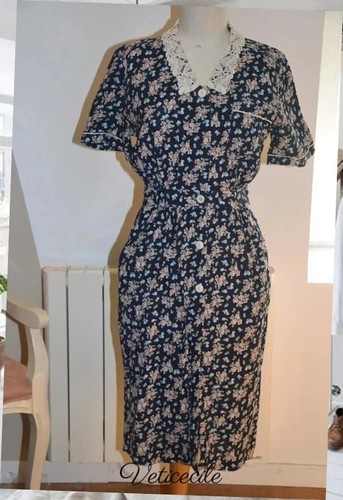 Robe vintage taille - robe, 36