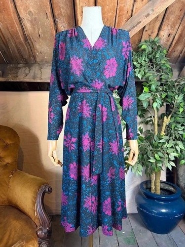 Vintage 80s blue pink - vintage,
