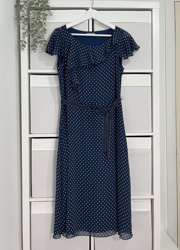 Vintage polkadot tea dress - polkadot,