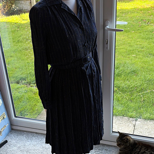 Vintage women navy striped - vintage,