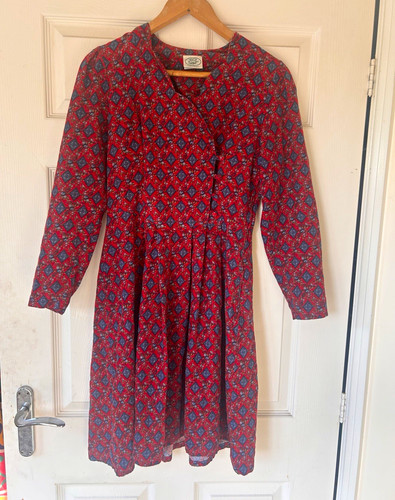 Vintage 80s laura ashley red - ashley,