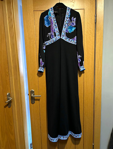 Vintage black maxi - maxi, long