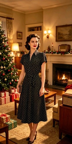 Vintage 1940s 1950s style
