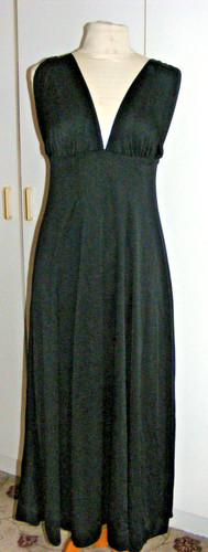 Vintage 1970s maxi dress - , black