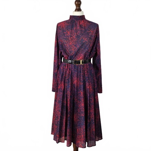 Vintage 70s knitted maxi dress - vintage,