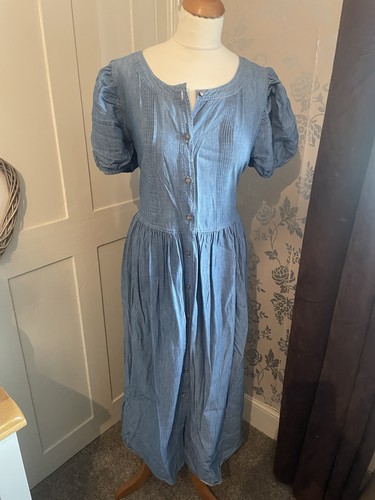 Vintage blue cotton - blue,