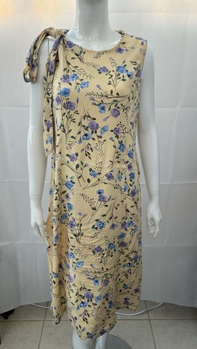 Vintage erika yellow floral - vintage,
