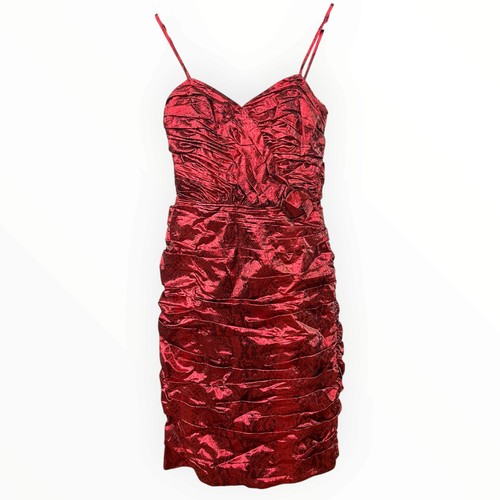 Vintage red crushed velvet - vintage,