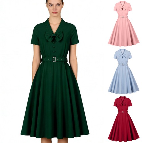 Women 1940s 50s vintage bow - vintage,