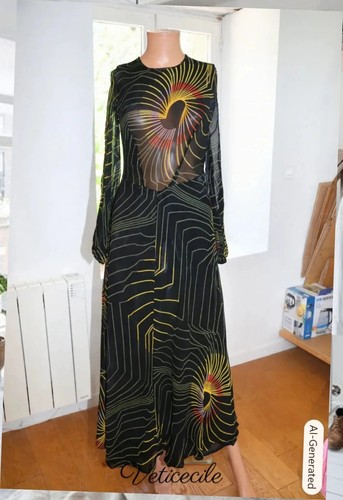Robe longue vintage - 🖤,