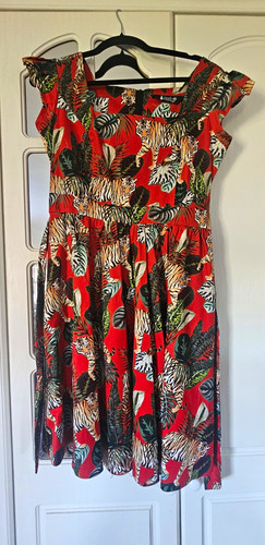 Lady vintage 50s square neck - square,