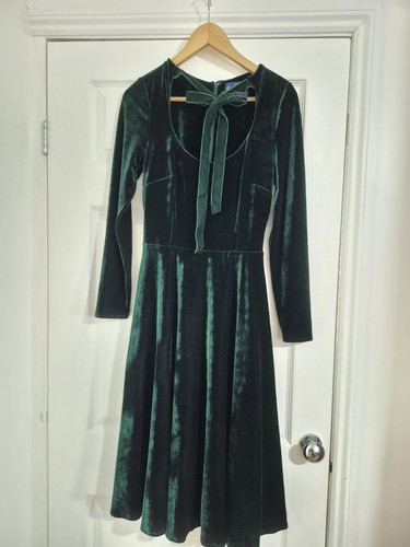 Collectif vintage green velvet - collectif,