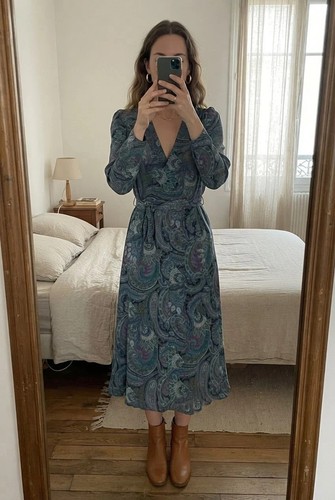 Robe vintage taille - robe,