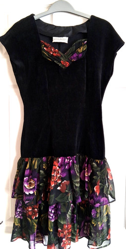 Vintage anne brooks black - 80's,