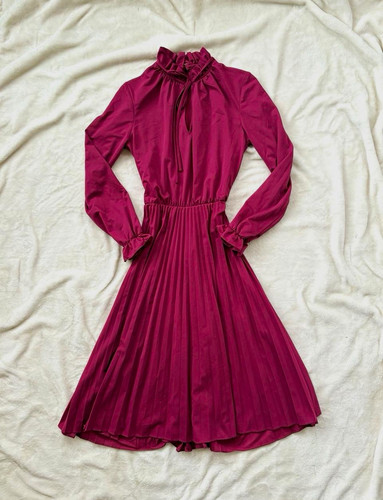 Vtg 1970s raspberry colored - raspberry,