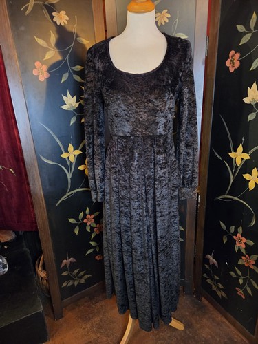 Vintage 90s black crushed - black,